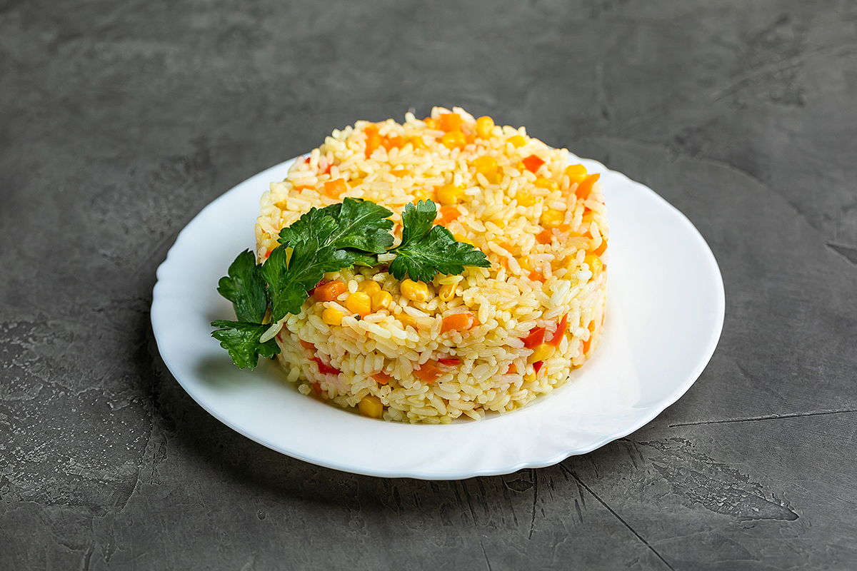 Рис с овощами 
