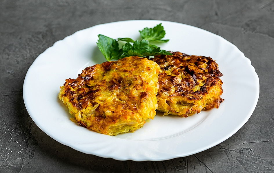 Драники с мясом 